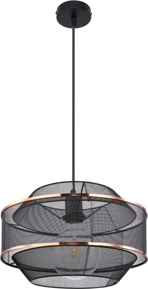 Függeszték Fekete BELLONA GLOBO-54020H1
