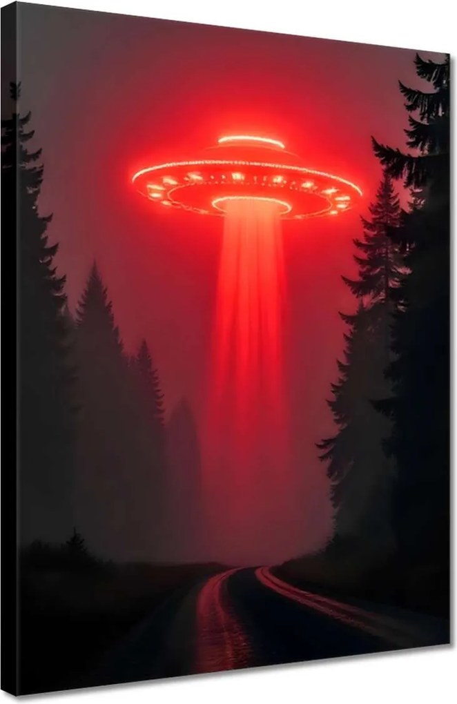 Vászonkép 30x40 Ufo hajó
