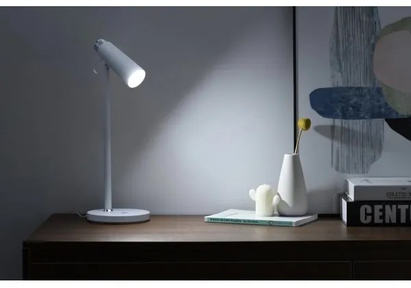 Immax 08990L - LED Dimmelhető asztali lámpa Qi töltővel TIT LED/12W/230V fehér