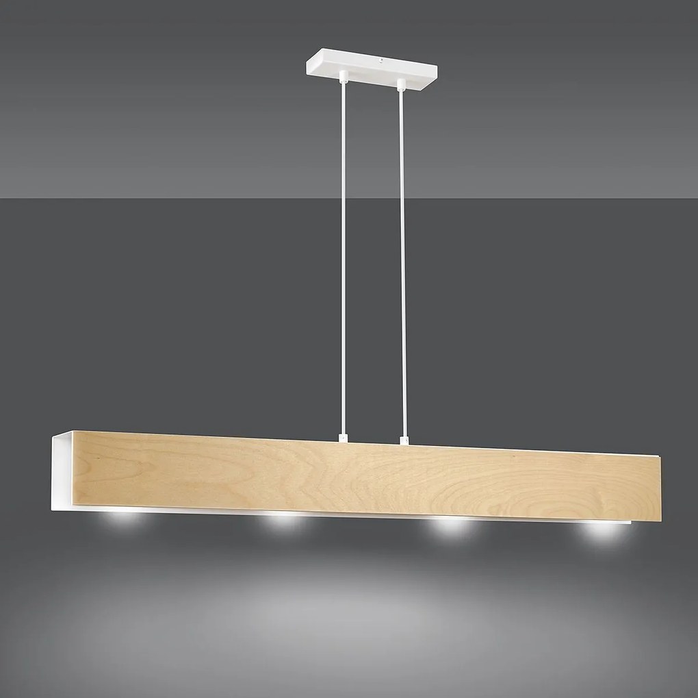 Emibig modern skandináv függeszték carlo fehér emi611/4