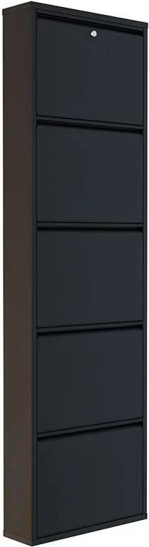 Locking 5 Piece Metal - Black