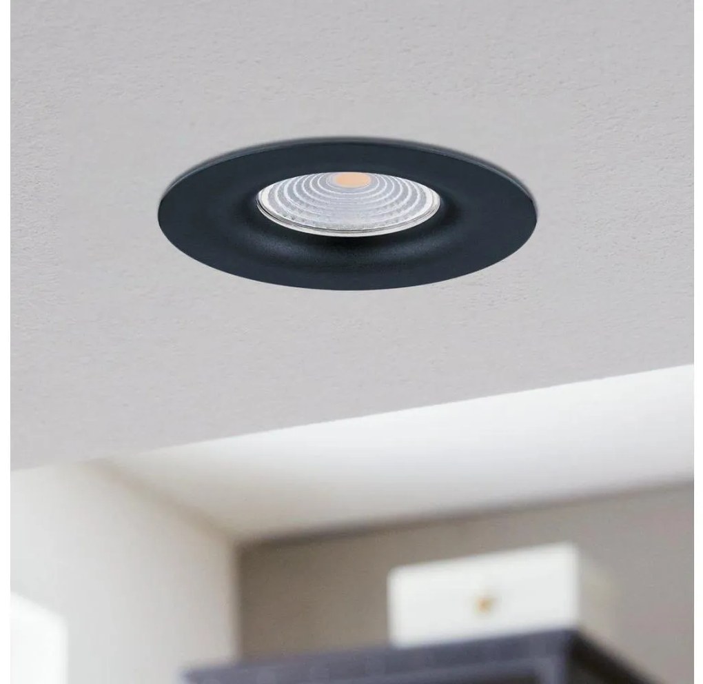 Eglo 33997 - LED Dimmelhető beépíthető lámpa SALICETO LED/6W/230V fekete