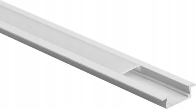 Led profil alumínium süllyesztett egyenes p/t 2m fehér Arvenic kupak