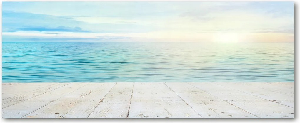 Edzett üveg panel a szekrények között Tenger XXL