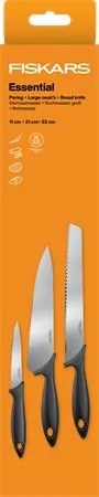 Késkészlet, kezdő, 3 darabos, FISKARS Essential (IF1065583)
