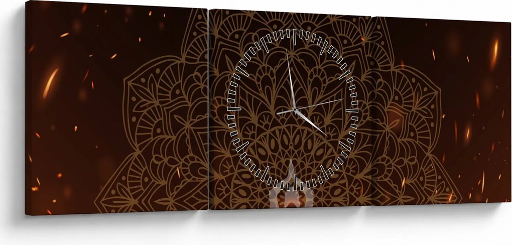 Kép - Meditáció (órával) (90x30 cm)