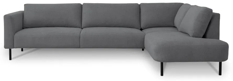 Sötétszürke sarokkanapé (jobb oldali) Hero – Scandic