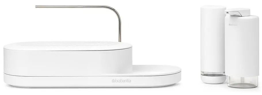 Fehér műanyag mosogatóeszköz tartó SinkStyle – Brabantia