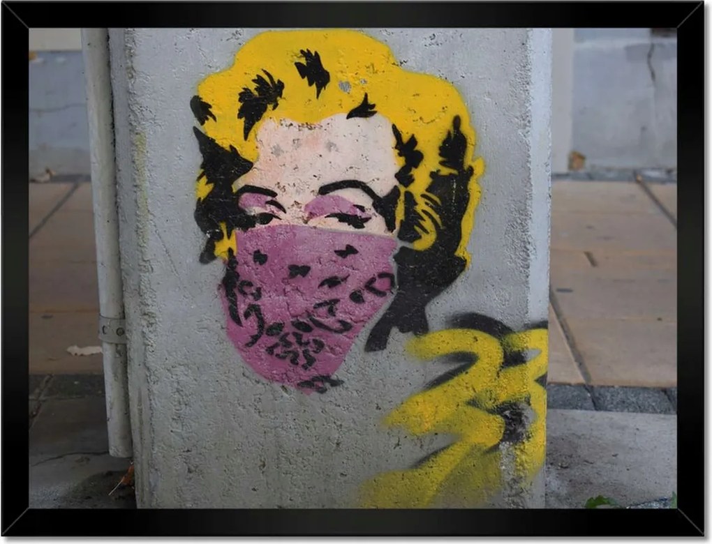 Poszterek keretben 40x30 Graffiti Utcaművészet