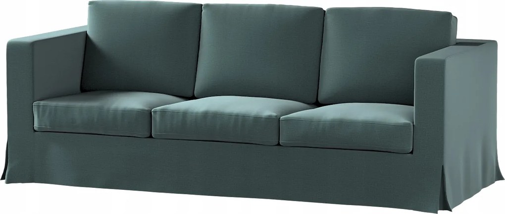 Karlanda 3 személyes kinyitható kanapé huzat Ikea zöld