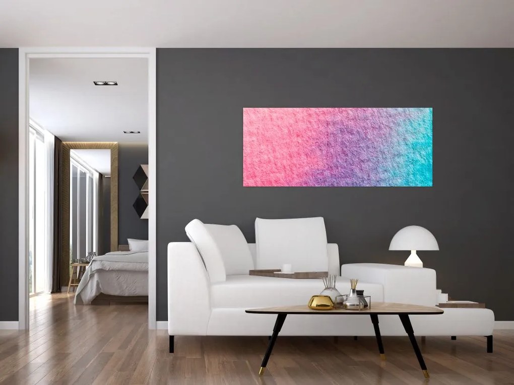 Színes textúra képe (120x50 cm)