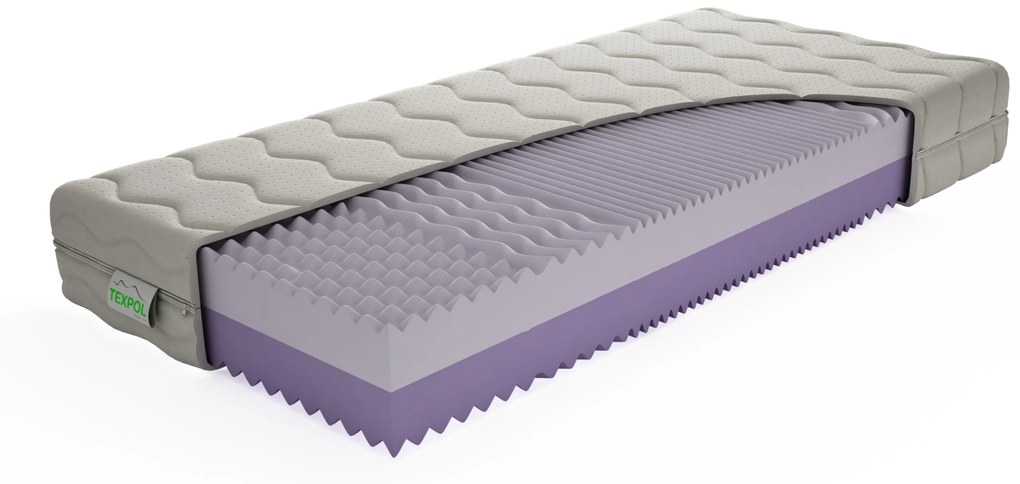 Habszivacs matrac Hailey 200x90 cm (T3/T4). Akció -12%. 731996