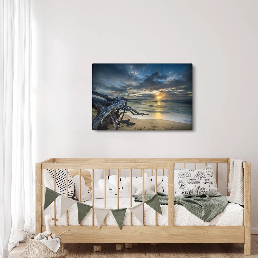 Tenger naplementekor képe (90x60 cm)