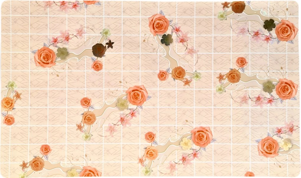 Szőnyeg Asztal Alátét Nagy 58/98 Dekor MDD-41