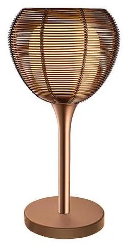 Klausen 108036 - Asztali lámpa NEST 1xE14/7W/230V réz