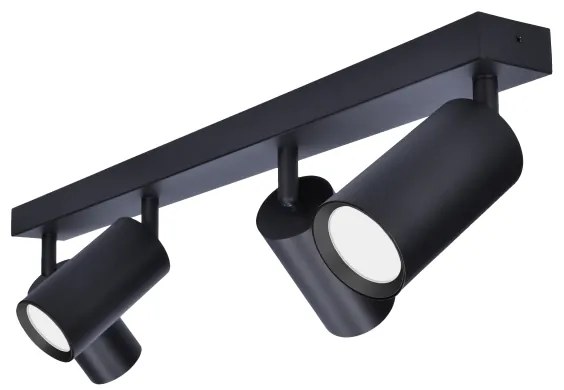 Brilagi - LED RGBW dimmelhető spotlámpa SELE 4xGU10/4,8W/230V fekete