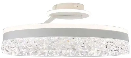 LED Dimmelhető felületre szerelhető csillár LED/86W/230V 3000-6500K fehér + távirányítás