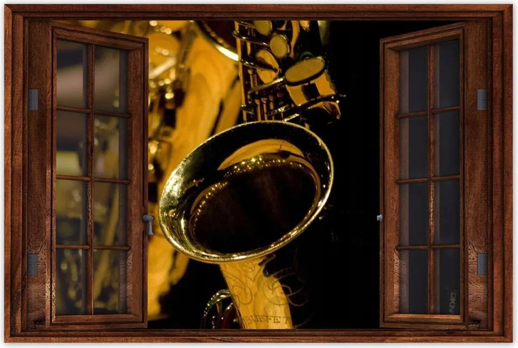 Poszterek 90x60 Szaxofon