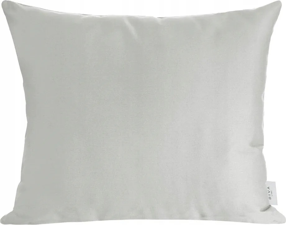 Párnahuzat 50X70 ezüst sima pamut-szatén