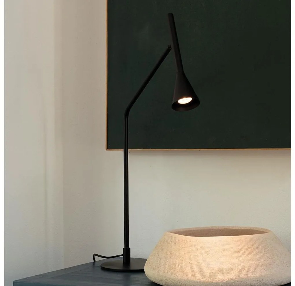 Ideal Lux - LED Dimmelhető asztali lámpa DIESIS LED/6,5W/230V CRI 90 fekete