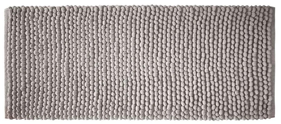 Szürke fürdőszobai kilépő 50x120 cm Aspen Bobble – Bianca