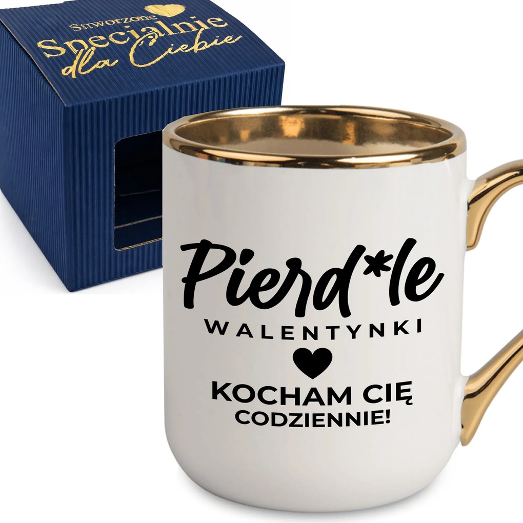 Bögre Elegáns Ajándék Pároknak Szeretlek Minden nap Dekoratív Csomag