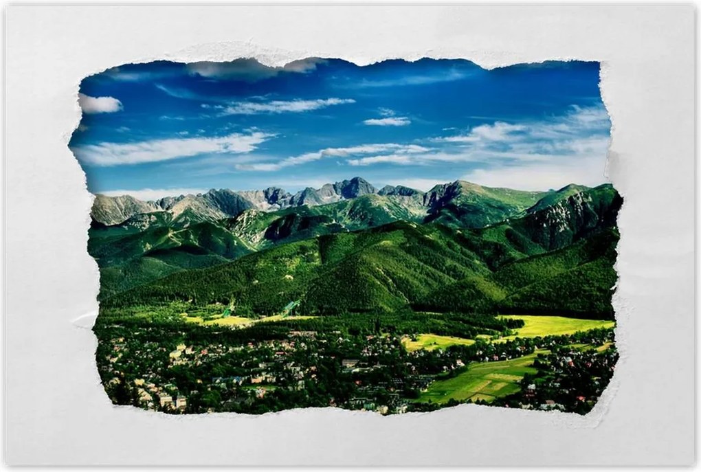 Poszterek 60x40 Tájkép Tátra Lengyel hegyek
