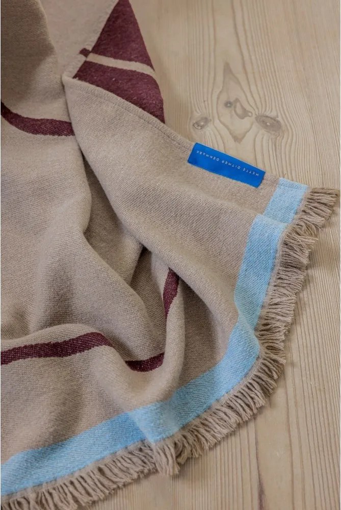 Bézs takaró 130x175 cm Studio – Mette Ditmer Denmark