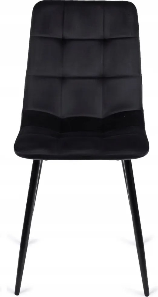 szett étkezőasztal MAX 80-160 cm craft tölgy/fekete és 6 szék PERU fekete