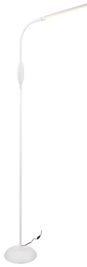 Fehér LED állólámpa (magasság 145 cm) Toro – Trio