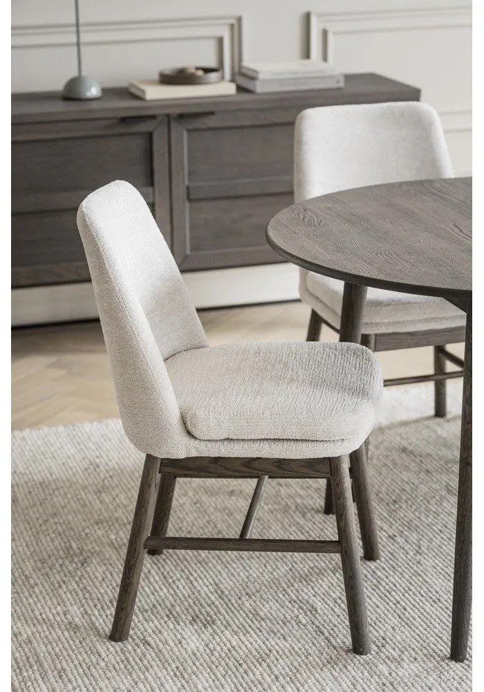 Bézs étkezőszék szett 2 db-os Amesbury – Rowico