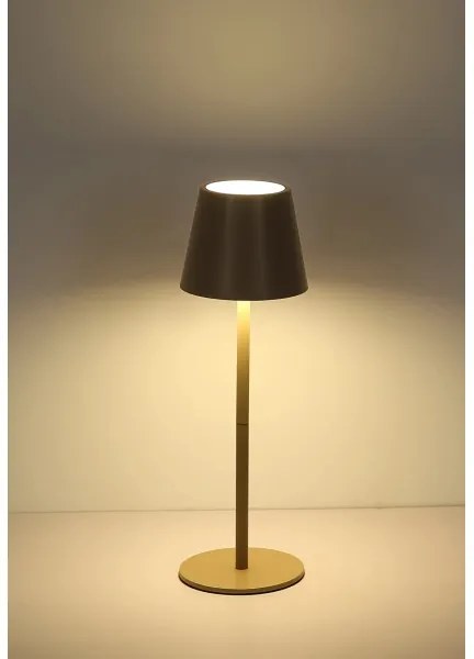 Globo 58488S - VANNIE kültéri, újratölthető LED-lámpa érintéses fényerőszabályozással, 3W/5V, IP54, 1800 mAh