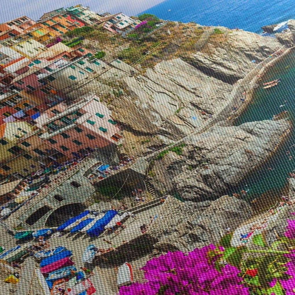 Kép - Manarola olasz falu (150x105 cm)