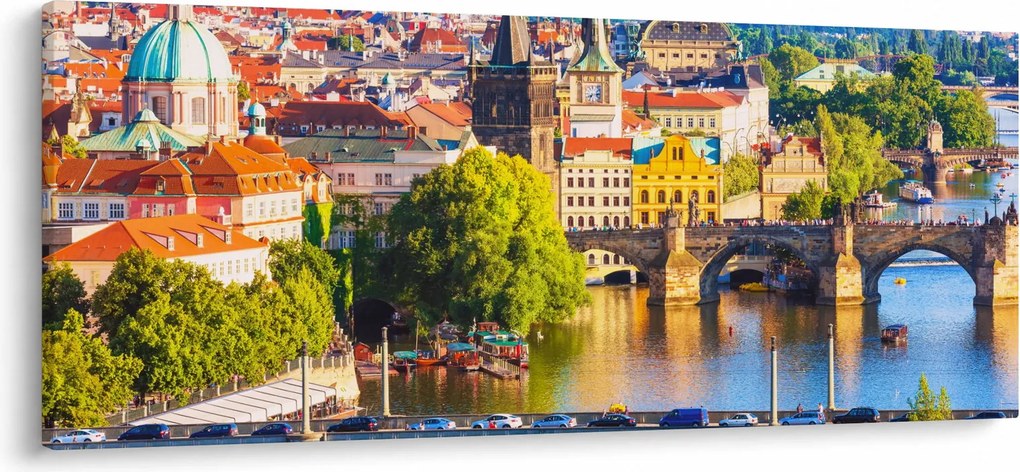 Kép - Prága (120x50 cm)