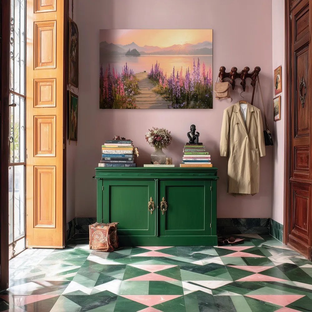 Kép 113x85 cm Lupine Shore – Styler