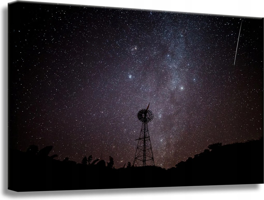 Vászonkép Kozmosz Hullócsillag 60x40