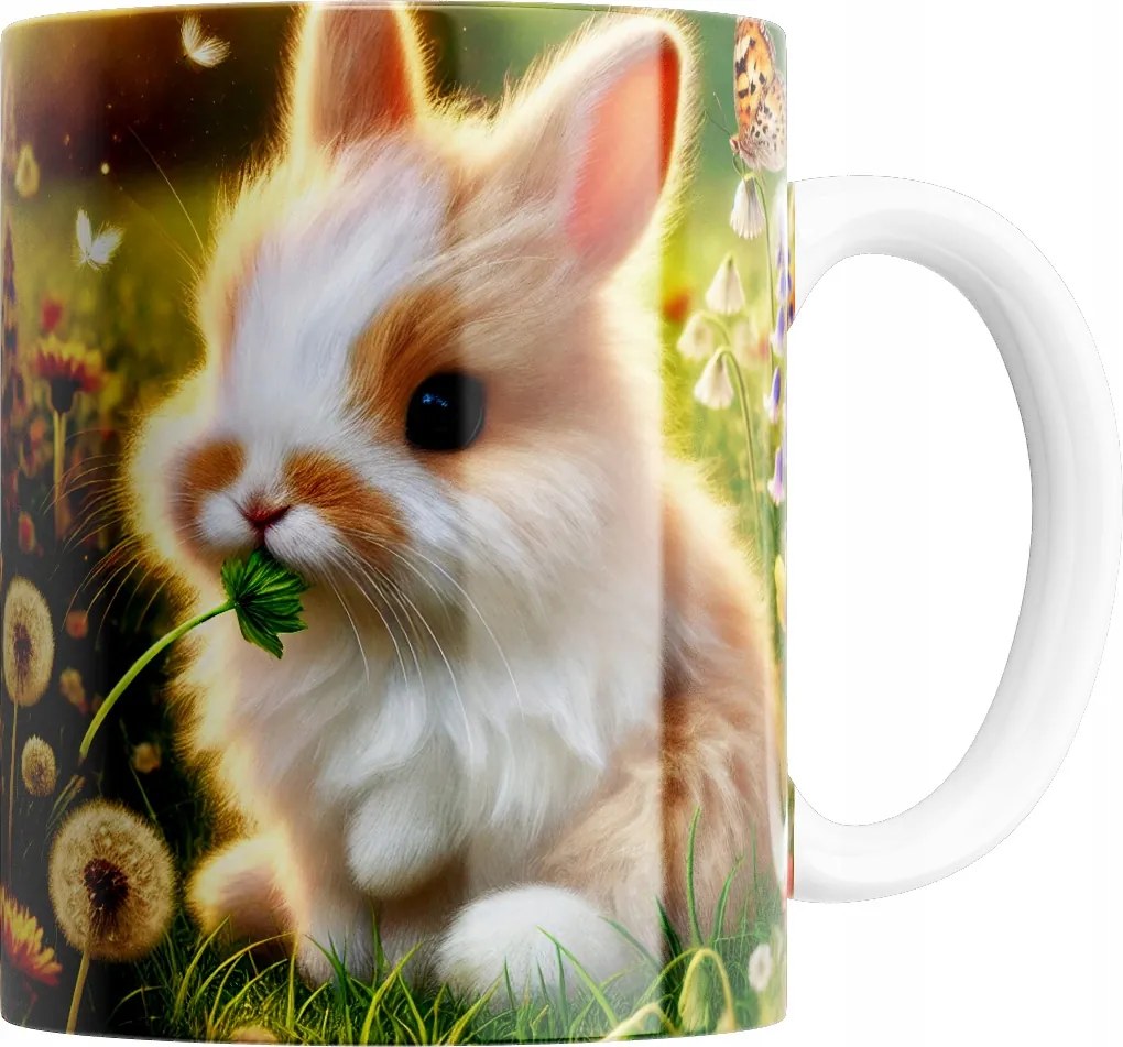 Bögre Nyuszi Bögre Kiváló Minőség Ajándék Szöveg