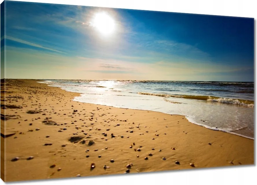 Vászonkép 120x80 Gyönyörű kilátás Tengerpart