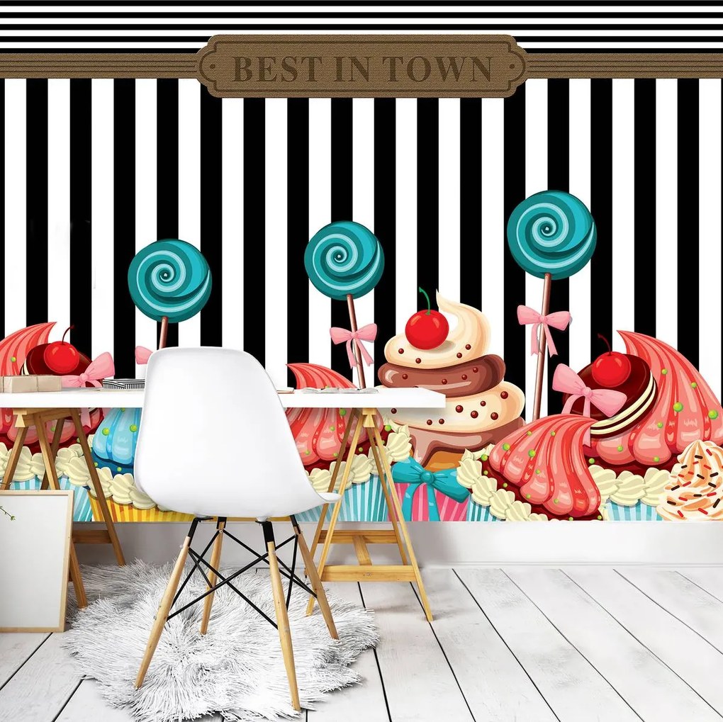 Fotótapéta - Cupcake (152,5x104 cm)