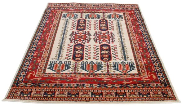 Klasszikus szőnyeg Bézs BEHROKH 150x225 Perzsa szőnyeg