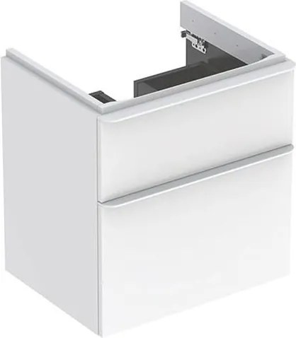 Geberit 500.352.00.1 - Smyle Square mosdó alatti szekrény, 61,7x58,4 cm, fehér