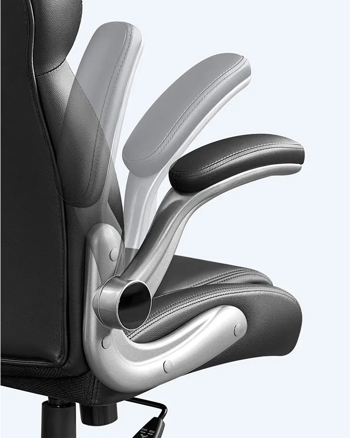 Songmics Ergonomikus irodai szék, állítható magasságú forgószék