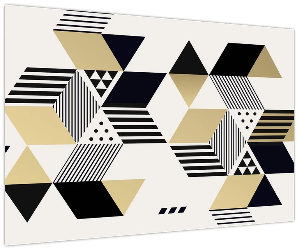 Kép - Geometriai formák N⁰1 (90x60 cm)