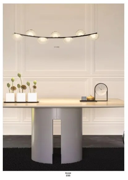 Redo 01-3243 - LED Dimmelhető csillár zsinóron SINCLAIR LED/35W/230V CRI 93 IP21