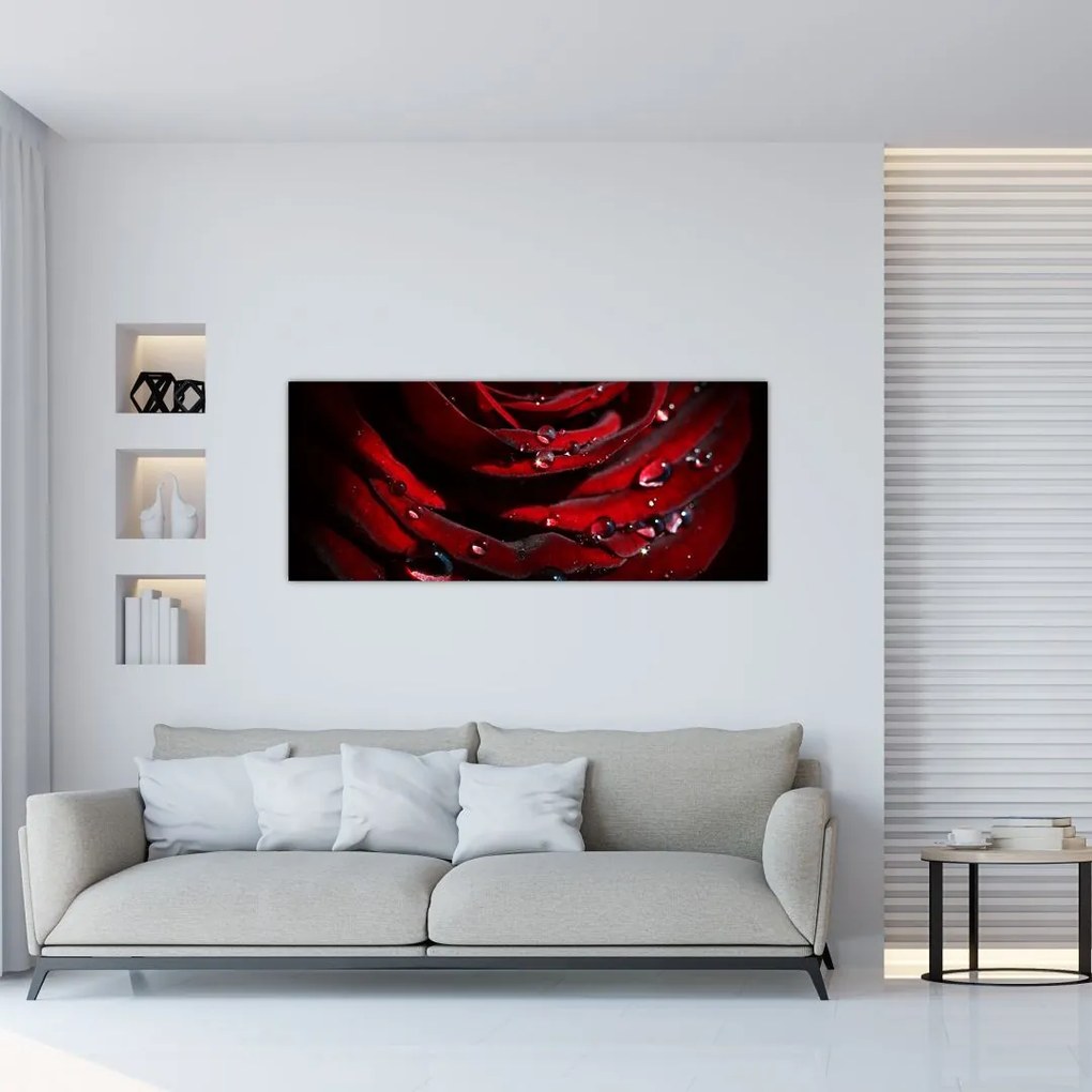 Kép - Rózsa részlete (120x50 cm)