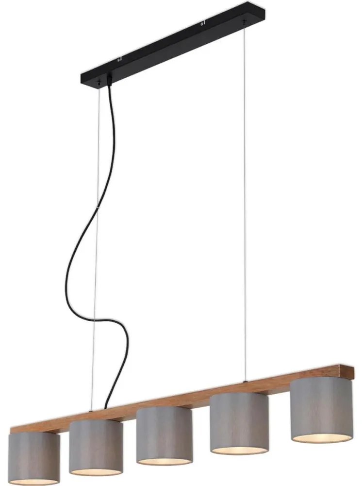 Briloner 4075-054 - Kábelcsillár 5xE14/25W/230V