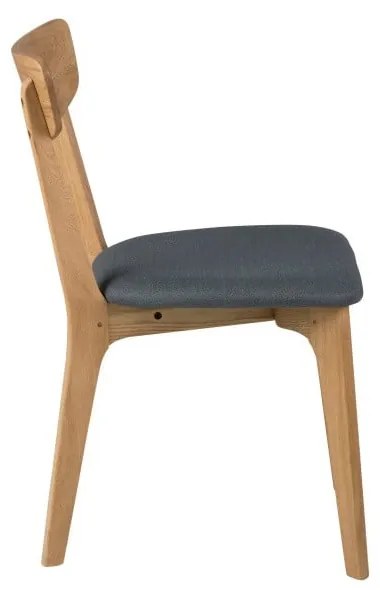 Szürke-natúr színű kárpitozott étkezőszék szett 2 db-os Taxi – Actona