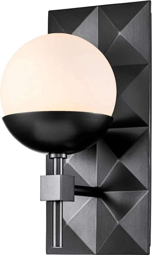 Quintiesse Deco QN-DECO-1WB-BLK-O Fali lámpa 1x25W/E14 IP44