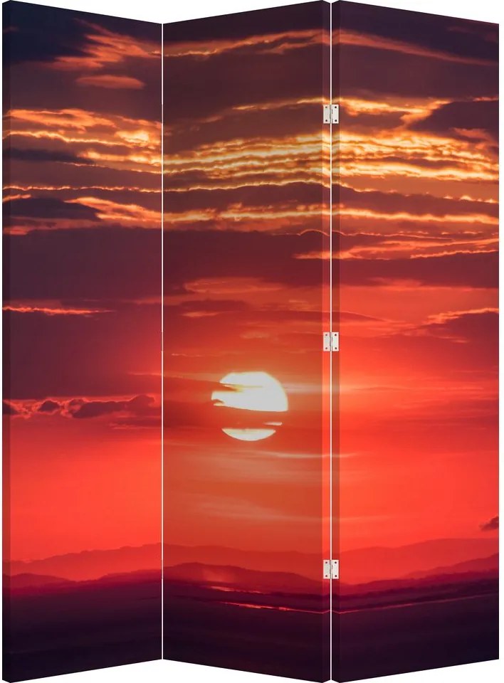 Paraván - Színes nap (126x170 cm)