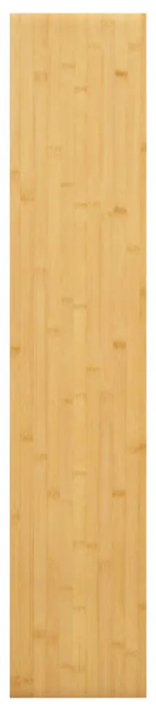 bambusz fali polc 100x20x2,5 cm